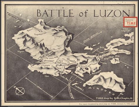 luzon island battle site.
